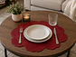 Individual De Mesa Decorativo Con Diseño De Hojas 2 Unidades - Miniatura 2