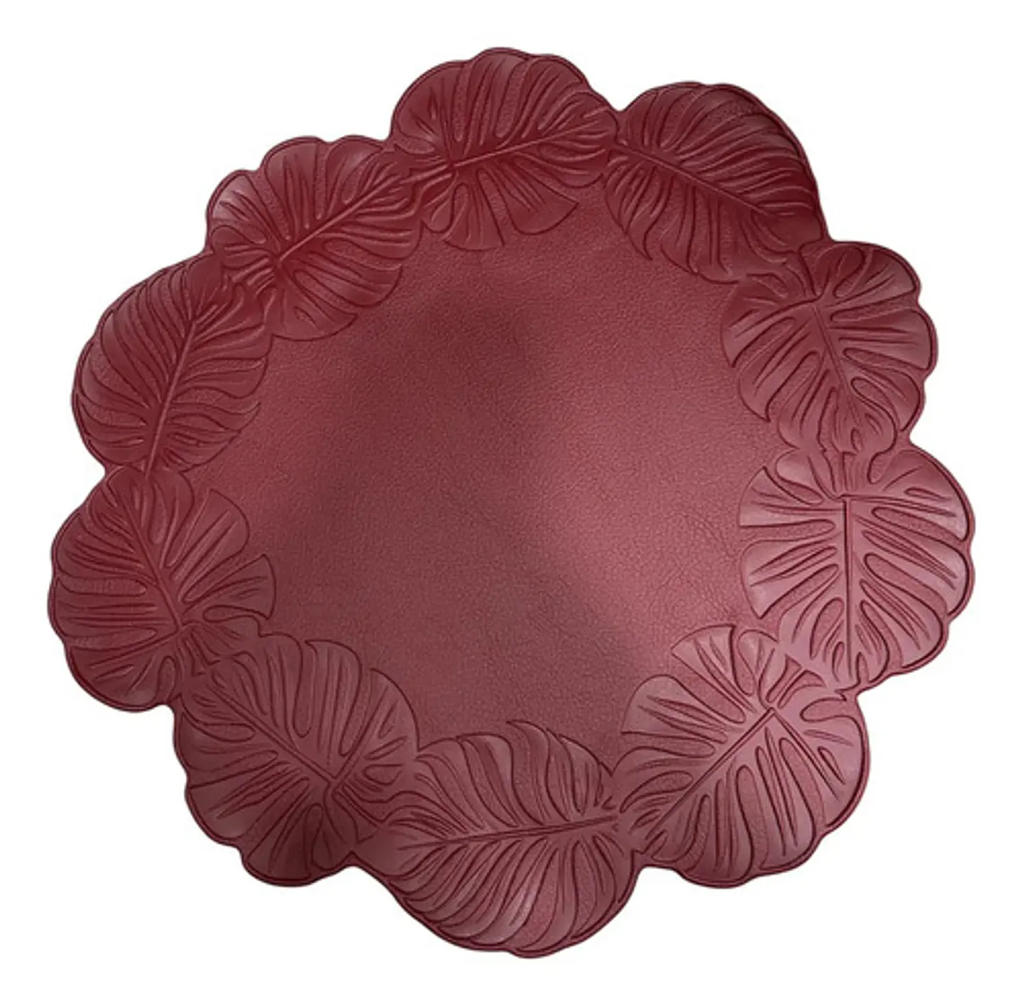 Individual De Mesa Decorativo Con Diseño De Hojas 2 Unidades 4