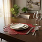 Individual De Mesa Decorativo Con Diseño De Hojas 2 Unidades - Miniatura 7