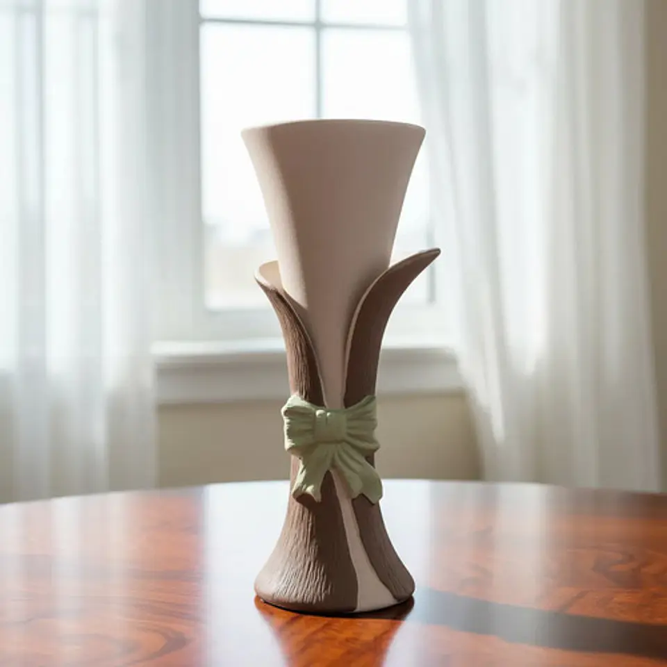 Jarrón De Decorativo Con Diseño Adstrato 24 Cm 1