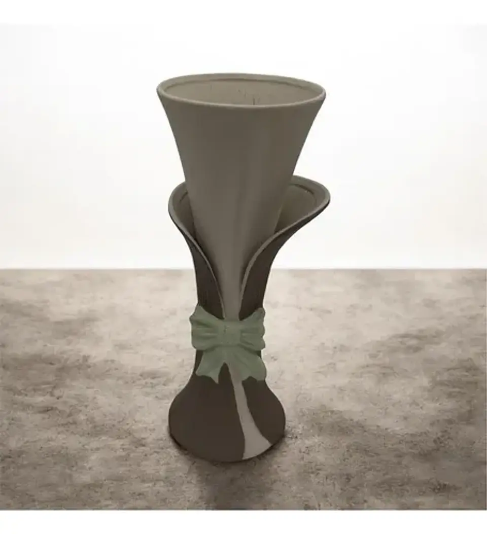 Jarrón De Decorativo Con Diseño Adstrato 24 Cm 7