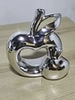 Escultura De Manzana Elegante - Miniatura 3