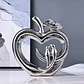 Escultura De Manzana Para Decoracion Elegante - Miniatura 5