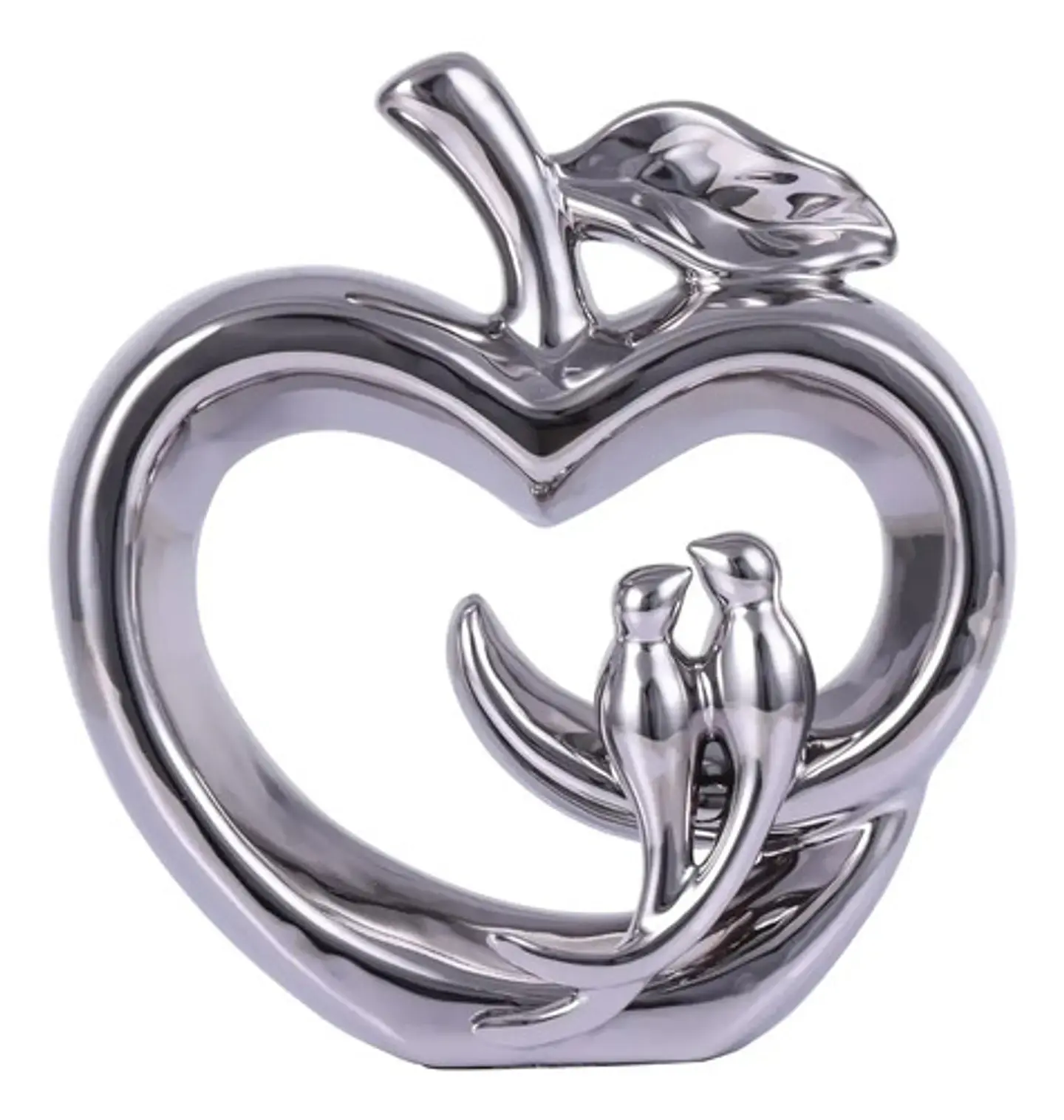 Escultura De Manzana Para Decoracion Elegante 6