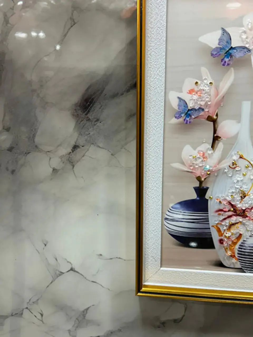Cuadro Floral Decorativo 3d En Relieve Shunshouse 3
