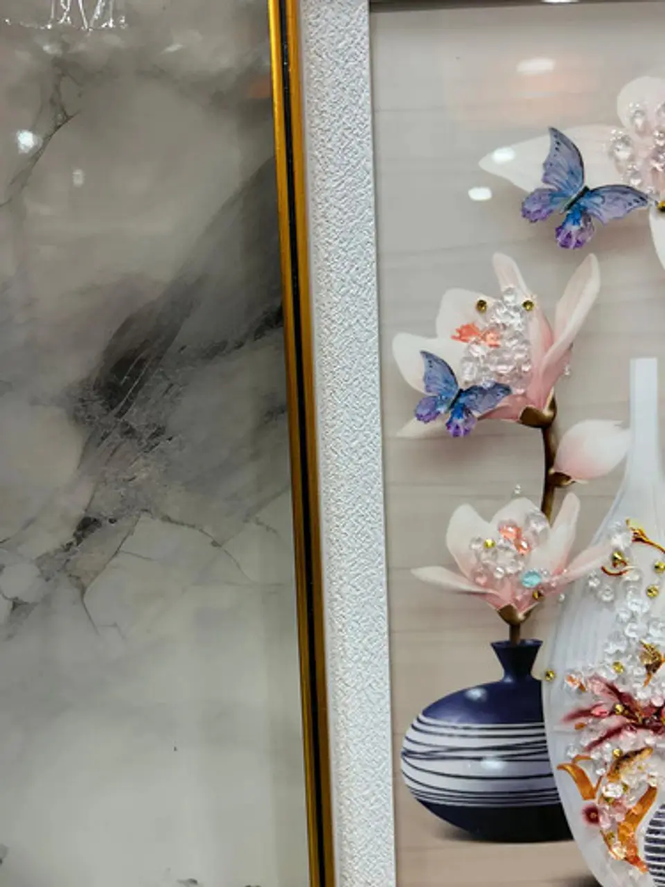 Cuadro Floral Decorativo 3d En Relieve Shunshouse 4