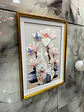 Cuadro Floral Decorativo 3d En Relieve Shunshouse - Miniatura 5