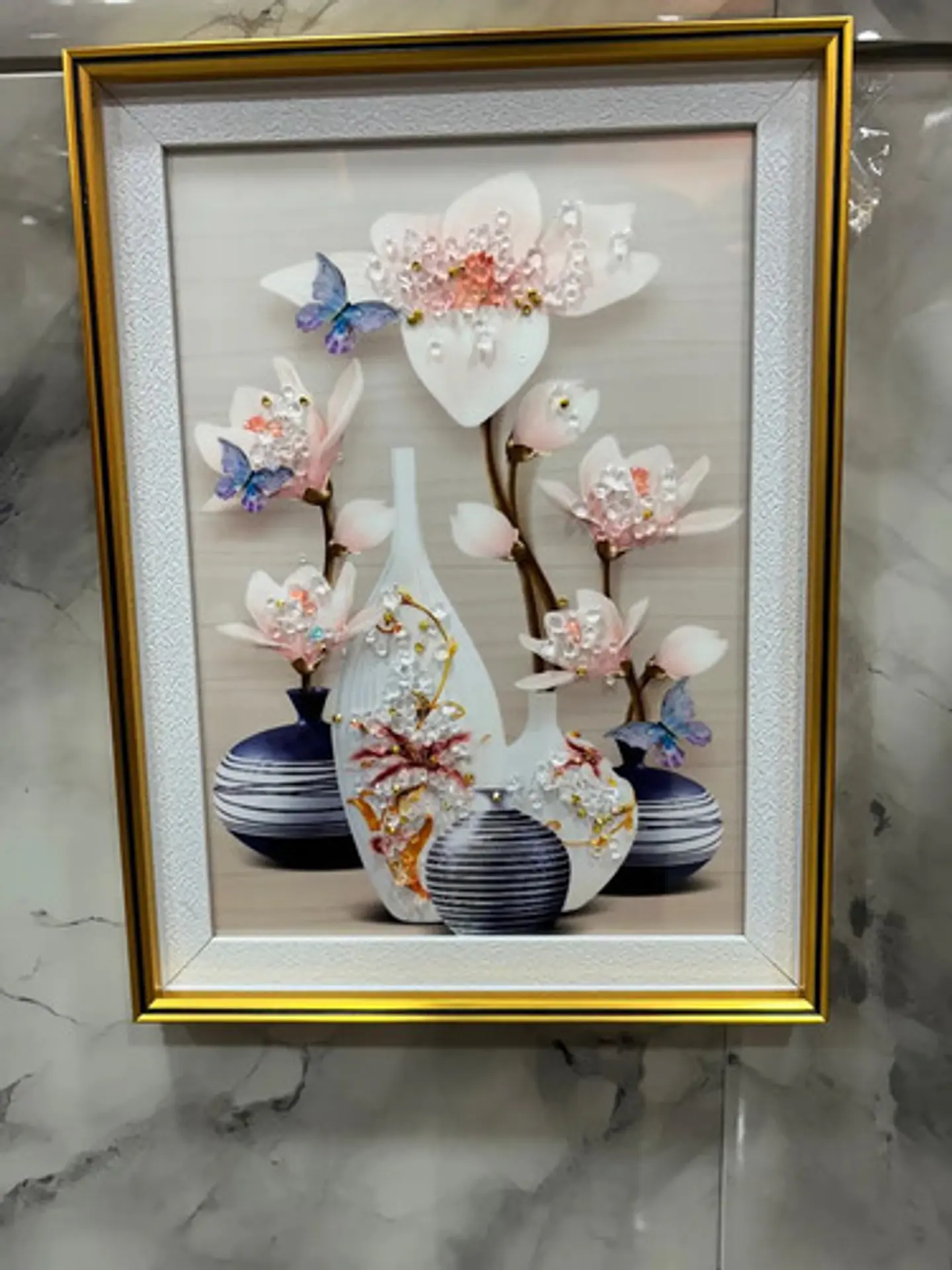 Cuadro Floral Decorativo 3d En Relieve Shunshouse 6