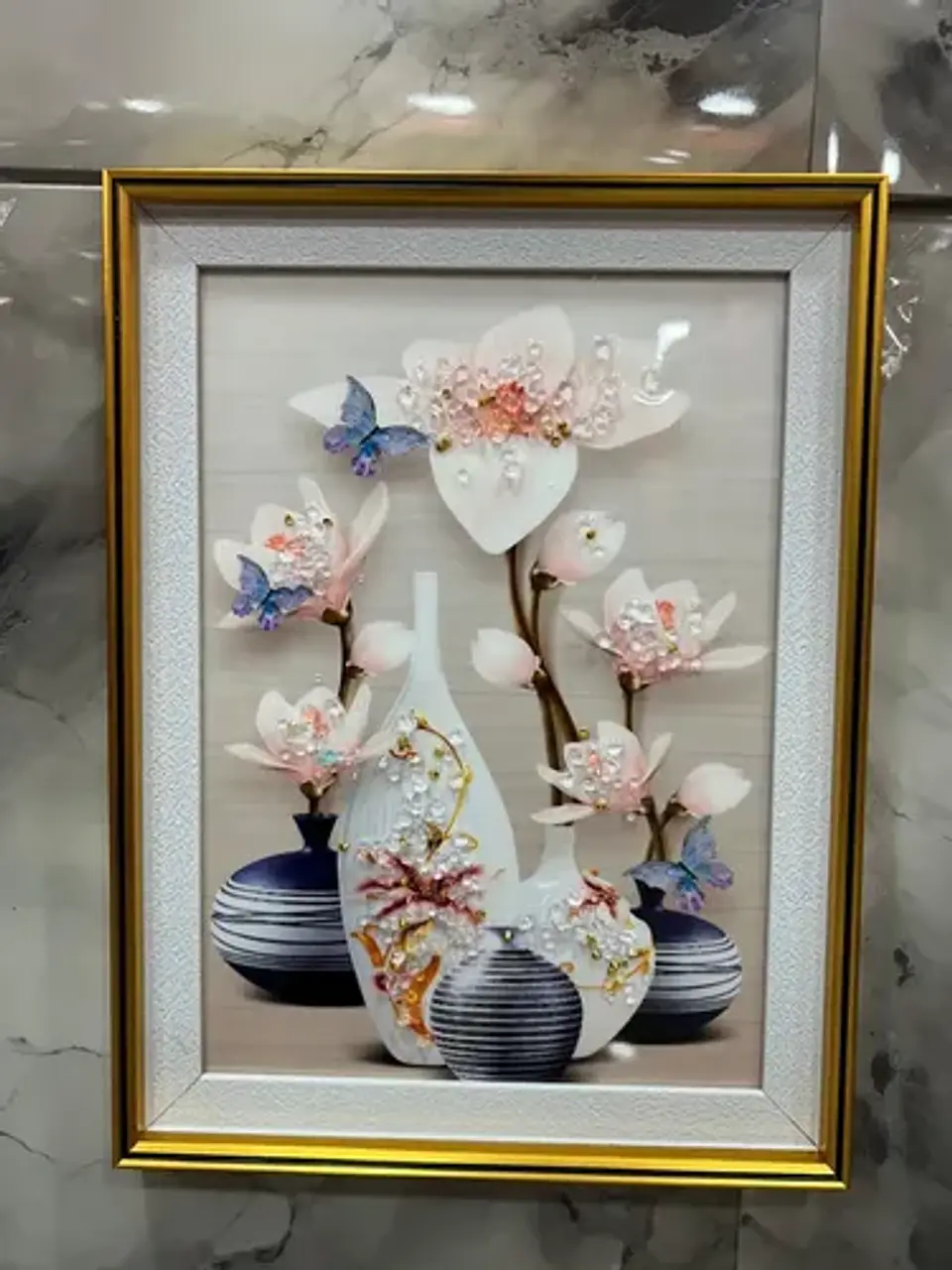 Cuadro Floral Decorativo 3d En Relieve Shunshouse 7