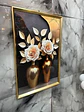 Cuadro Decorativo De Pared En Relieve 3d Con Diseño Jarrones - Miniatura 3