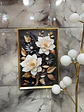 Cuadro Decorativo De Pared En Relieve 3d Con Diseño Flores - Miniatura 6