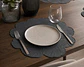 Individual De Mesa Decorativo Con Diseño De Hojas 2 Unidades - Miniatura 2