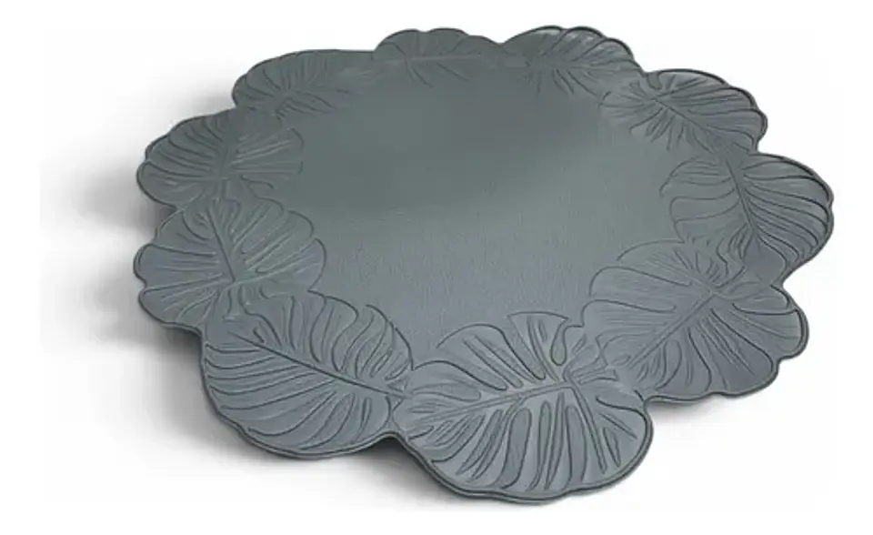 Individual De Mesa Decorativo Con Diseño De Hojas 2 Unidades 8