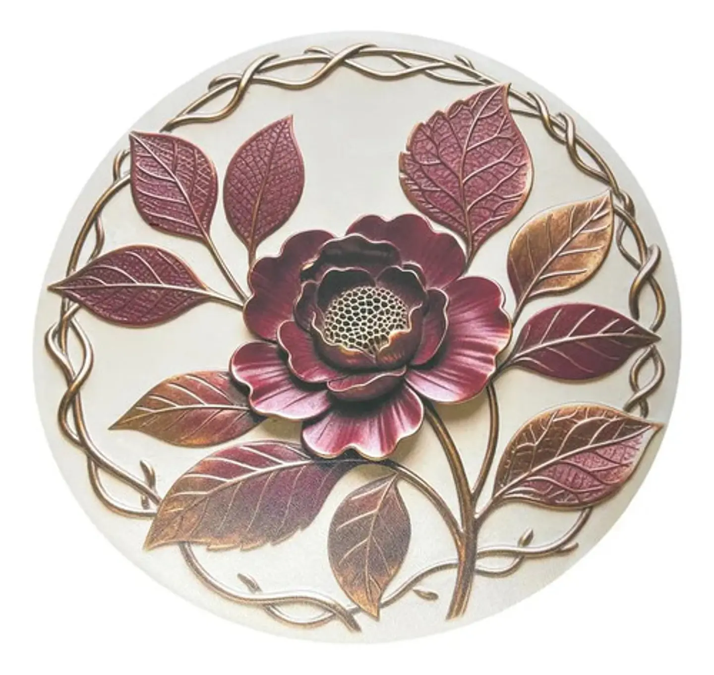 Pack 2 Unidades Individuales Decorativo Floral Elegante 3