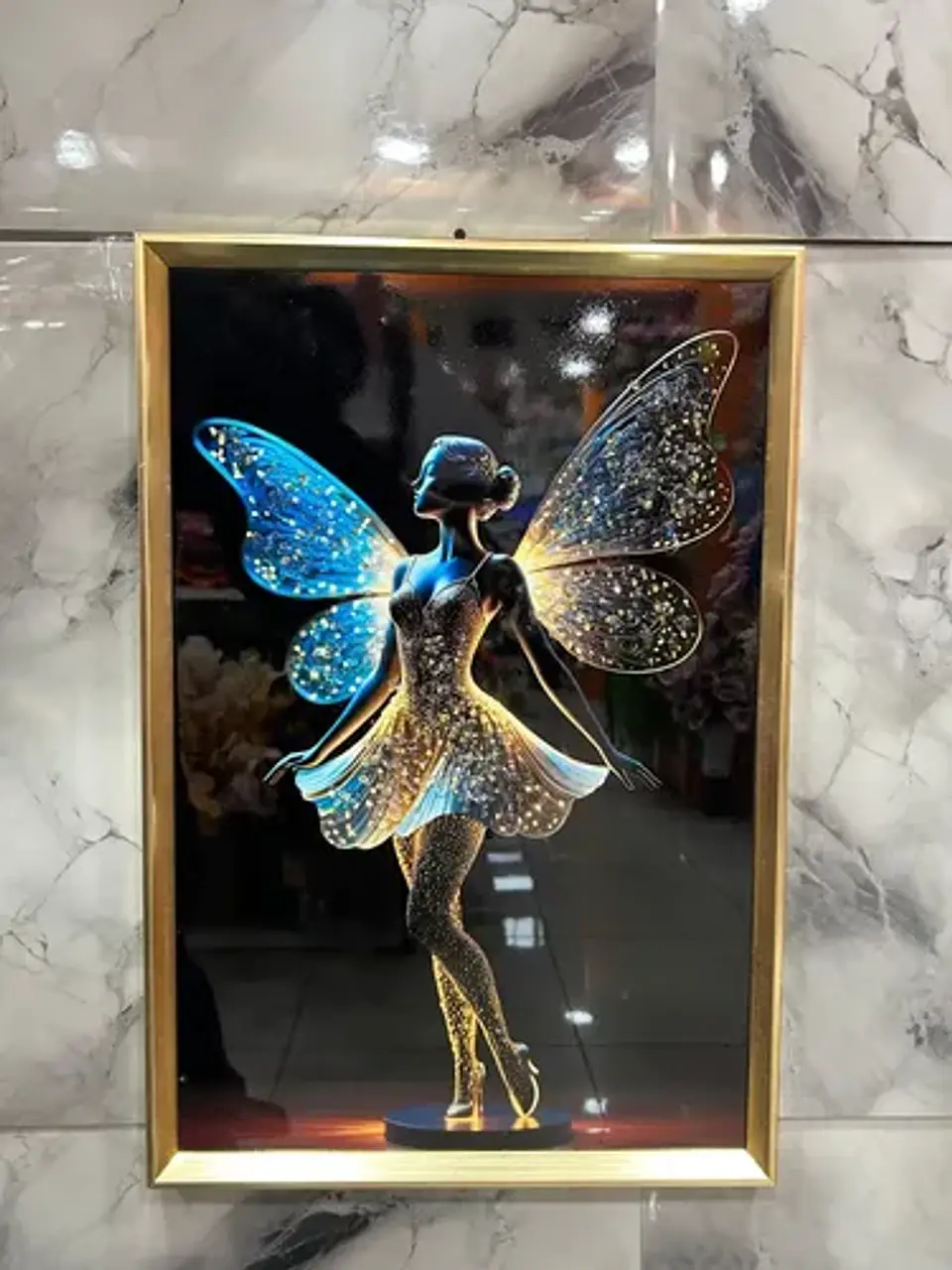 Cuadro Decorativo De Pared En Relieve 3d Con Diseño Ada 7