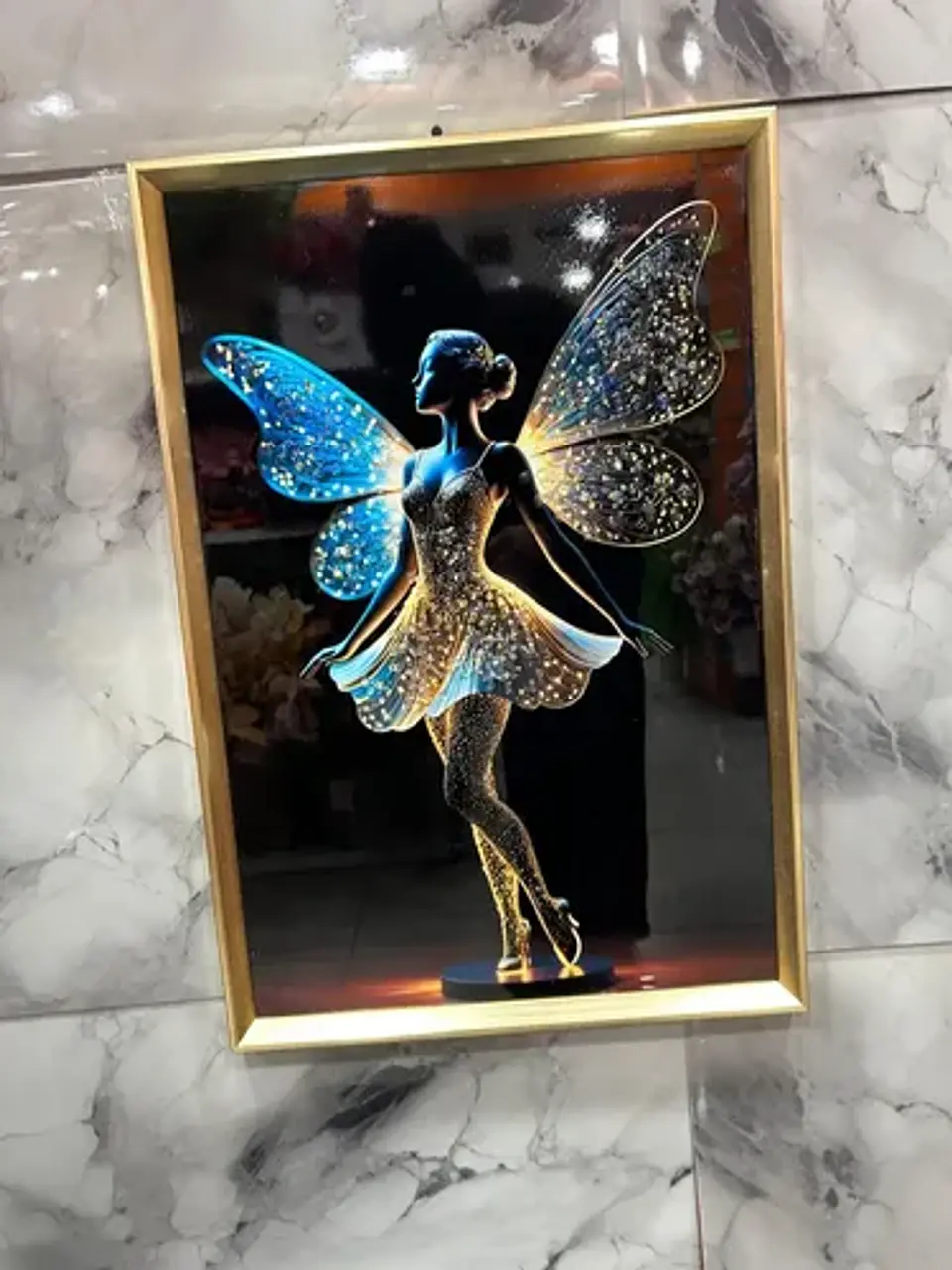 Cuadro Decorativo De Pared En Relieve 3d Con Diseño Ada 8