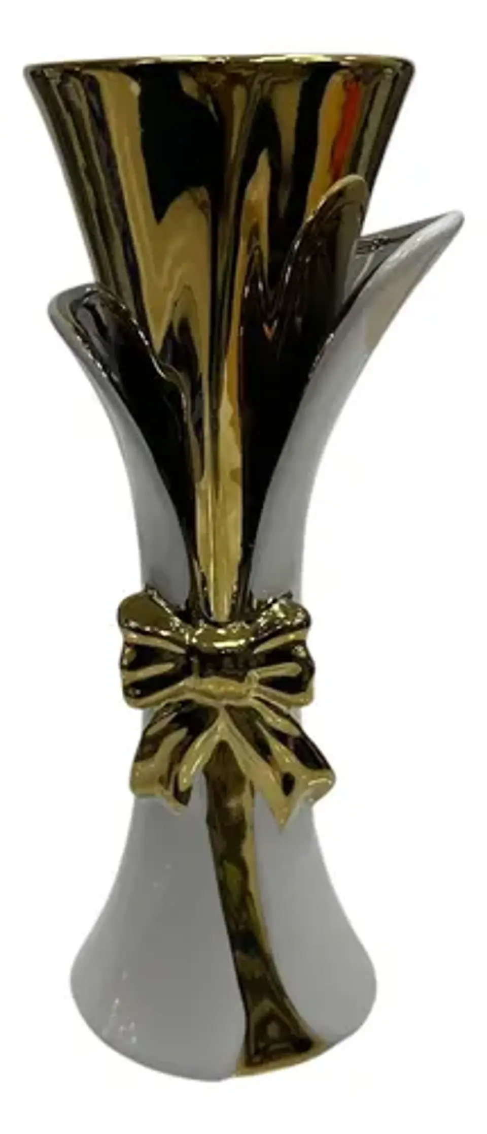 Jarrón Decorativo Moderno De Cerámica Diseño Elegante 24 Cm 5