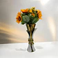 Jarrón Decorativo Moderno De Cerámica Diseño Elegante 24 Cm - Miniatura 7