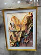 Cuadro Floral Decorativo 3d En Relieve Shunshouse - Miniatura 5