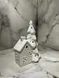 Casita Navideña De Cerámica Con Árbol Decorativo - Miniatura 10