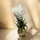 Jarrón Decorativo Plateado Texturizado Moderno - Miniatura 6