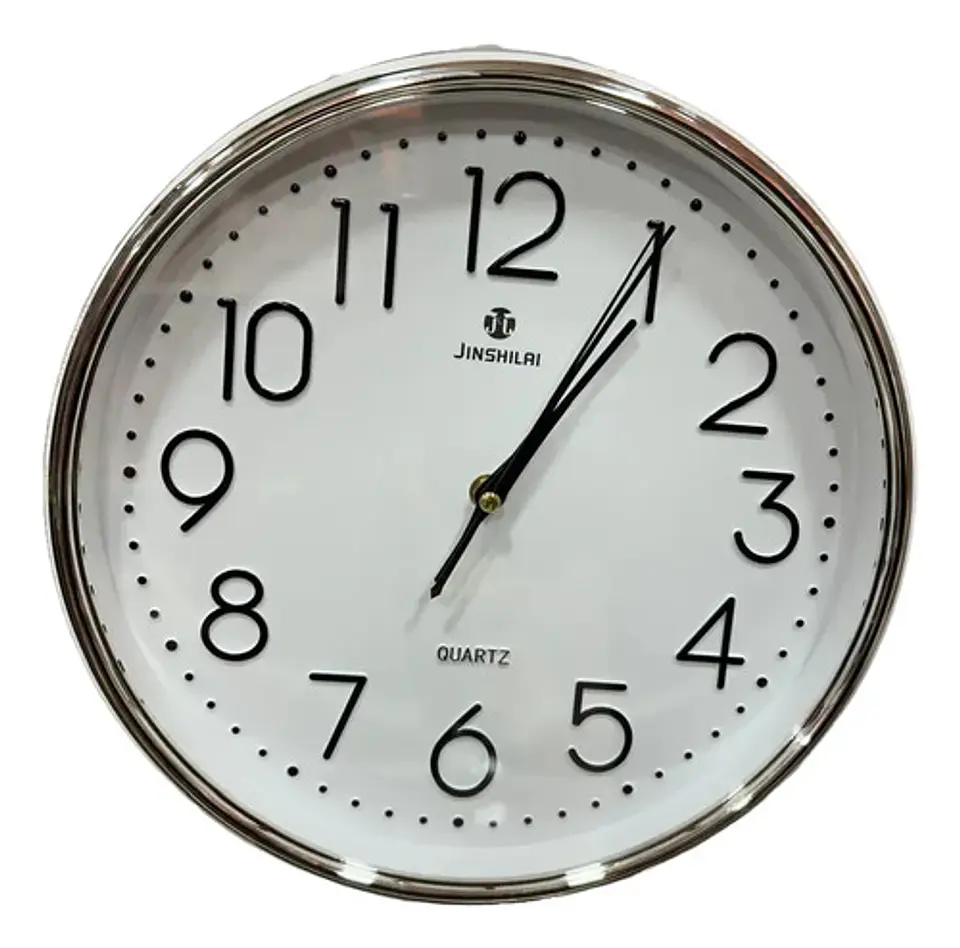 Reloj De Pared Decorativo Moderno Con Números Grandes 1