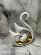 Set De 2 Adornos Decorativos Cisnes Con Corazón - Miniatura 3