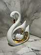 Set De 2 Adornos Decorativos Cisnes Con Corazón - Miniatura 6