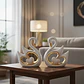 Set De 2 Adornos Decorativos Cisnes Con Corazón - Miniatura 10