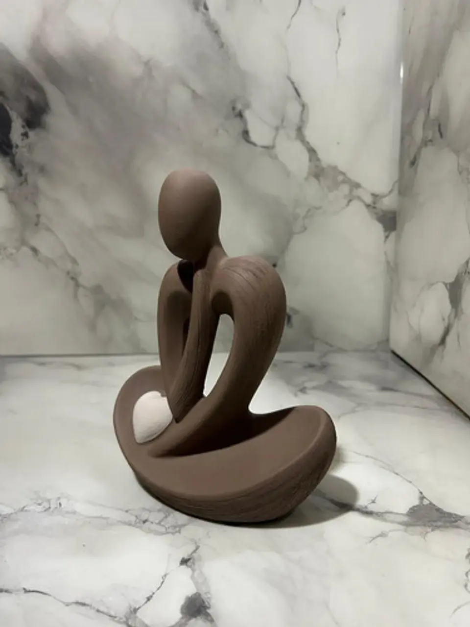 Adorno Decorativo Figura Abstracta Con Corazón P 5