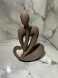 Adorno Decorativo Figura Abstracta Con Corazón G - Miniatura 1