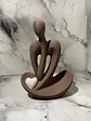 Adorno Decorativo Figura Abstracta Con Corazón G - Miniatura 3