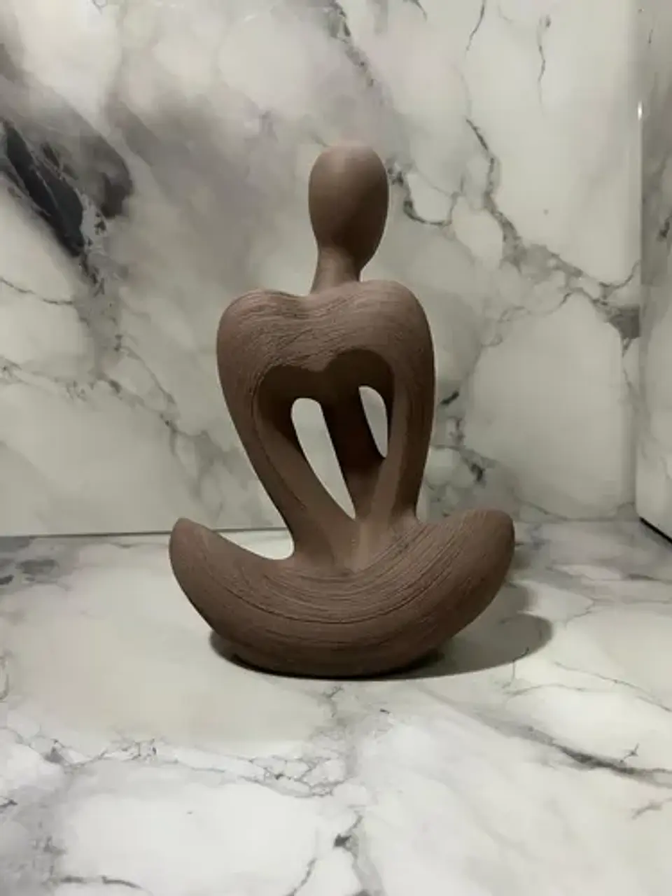 Adorno Decorativo Figura Abstracta Con Corazón G 5