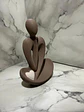 Adorno Decorativo Figura Abstracta Con Corazón G - Miniatura 9