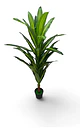 Planta Artificial Decorativa Grande Realista Para Hogar G - Miniatura 3