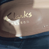 Clarks , cuero ,37 7