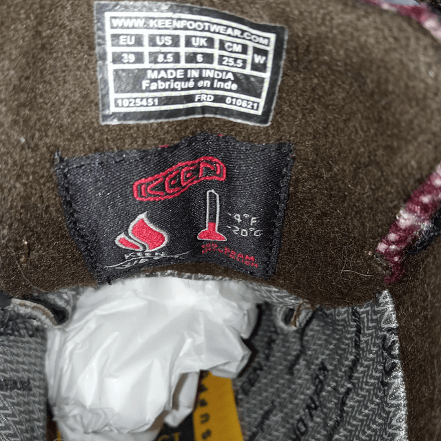 Keen , cuero , 38,5 8