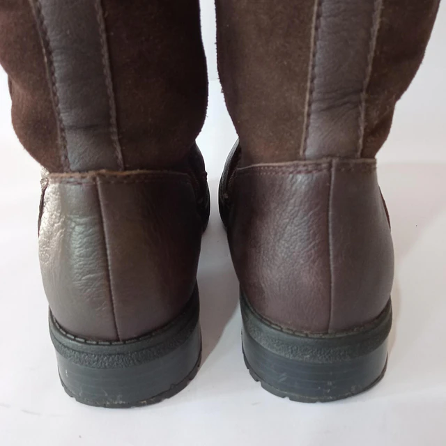 Clarks , cuero y reno , 36 4