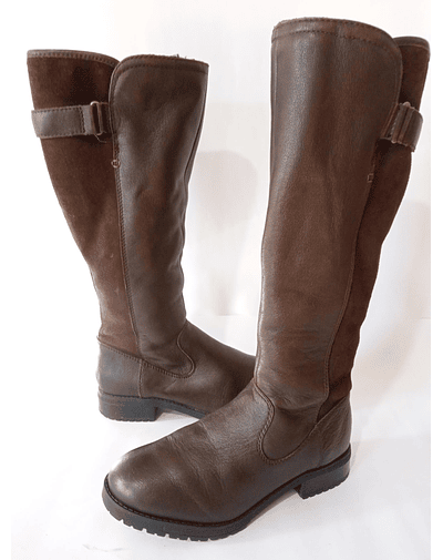 Clarks , cuero y reno , 36