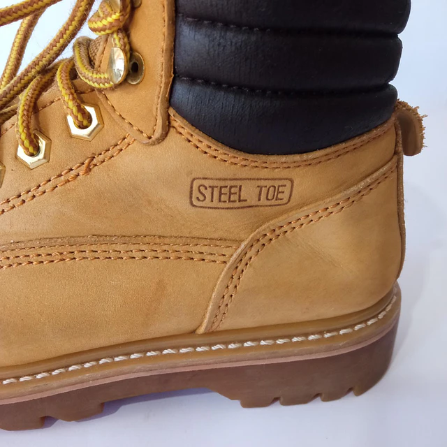 Steel toe , cuero , 35,5 4