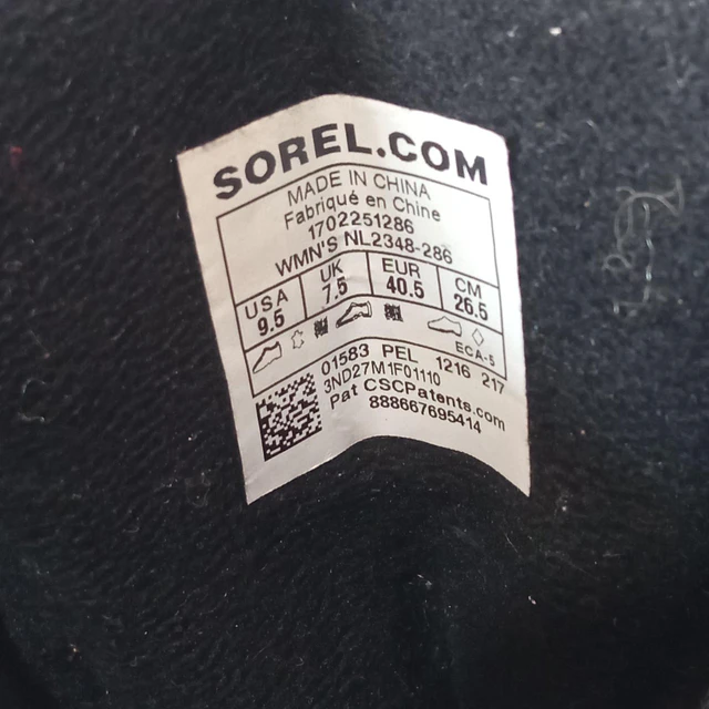 Sorel , cuero , 39,5 4