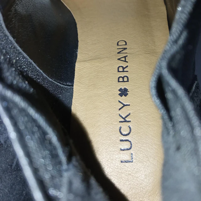 Lucky Brand , cuero , 36,5 6