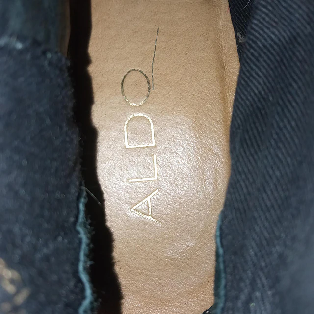 Aldo , cuero ,37,5 4