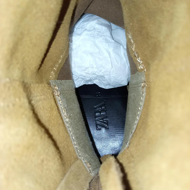 Zara , gamuza , 37 5
