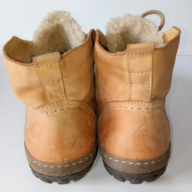 Zapatos de cuero con lana , 38 3
