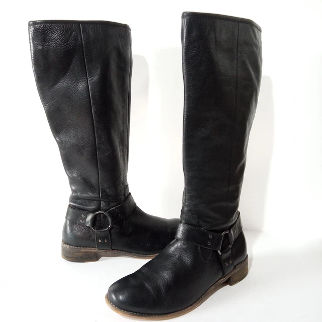 Botas de cuero , 39,5 1
