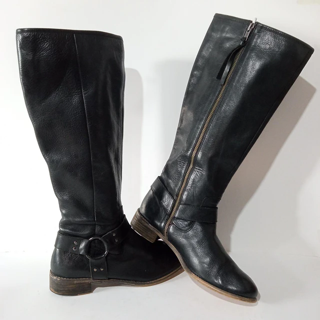 Botas de cuero , 39,5 2