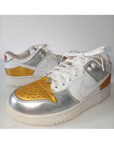 Nike Dunk Low Se "gold silver" , 35,5