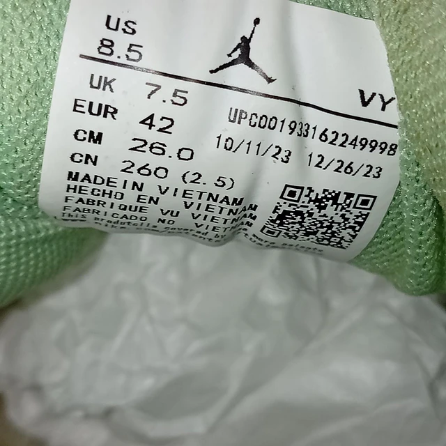 Air Jordan 1 Low Seaform sail , 26 cm 7