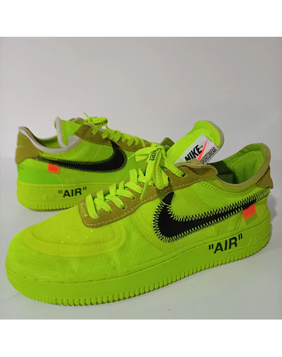 Nike Air Force 1 Low x off-white volt . 26,5 cm